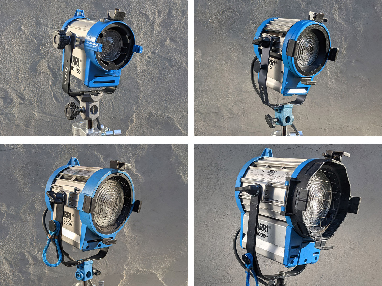 Any 4 ARRI Hot Lights Package = $69